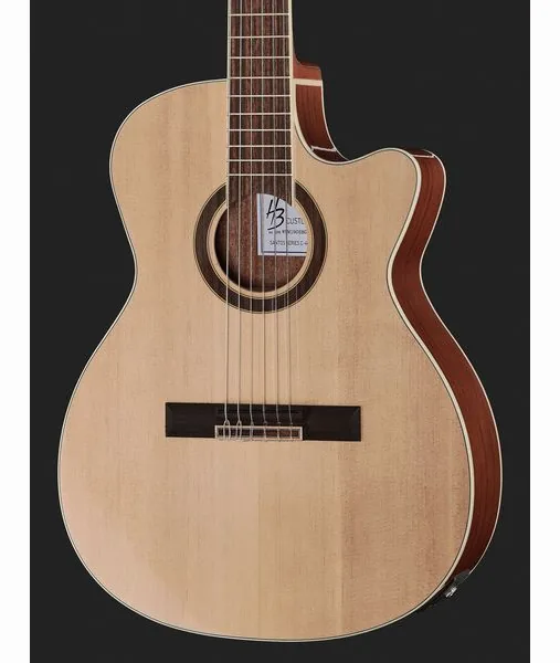 Harley Benton Santos Series C-40SCE N w/Bag detail 4