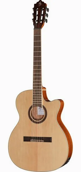 Harley Benton Santos Series C-40SCE NT vooraanzicht