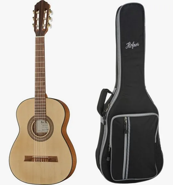 Höfner HF-13-3/4 w/GigBag vooraanzicht