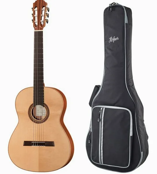 Höfner HM65-F-S Senorita w/GigBag vooraanzicht