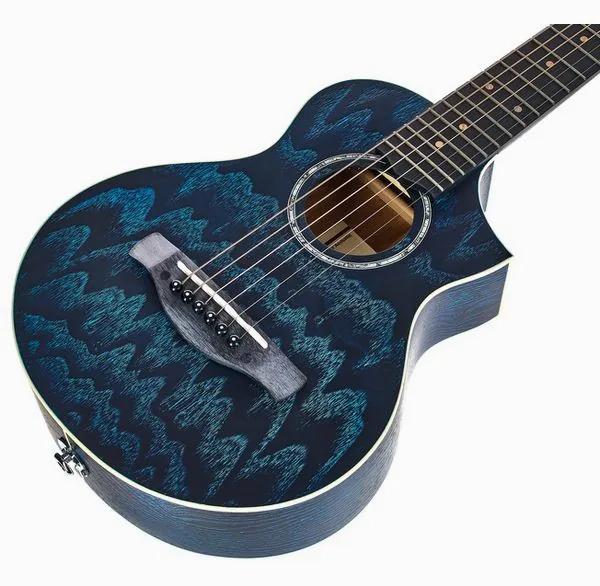 Ibanez EWP16EWB-GAO Piccolo Guitar detail 4