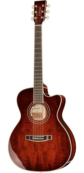 Lakewood M-15 Custom Brownburst vooraanzicht