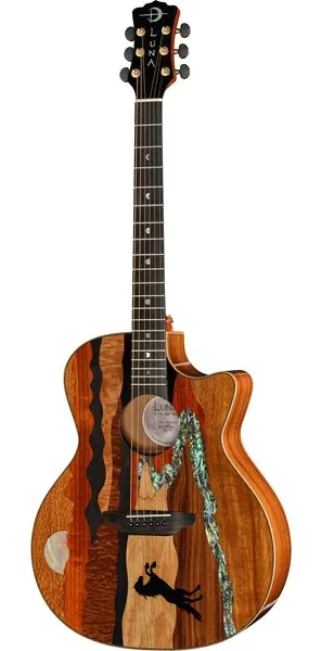 Luna Guitars Vista Stallion vooraanzicht