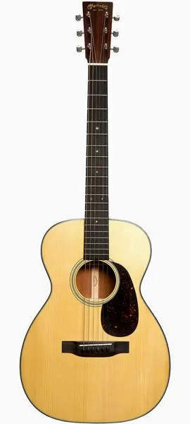 Martin Guitar Custom Shop 0-18 Natural vooraanzicht