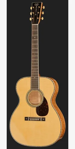 Martin Guitar Custom Shop OM Italian Spruce detail 2