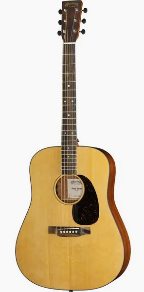 Martin Guitar D-10E Retro Nat vooraanzicht