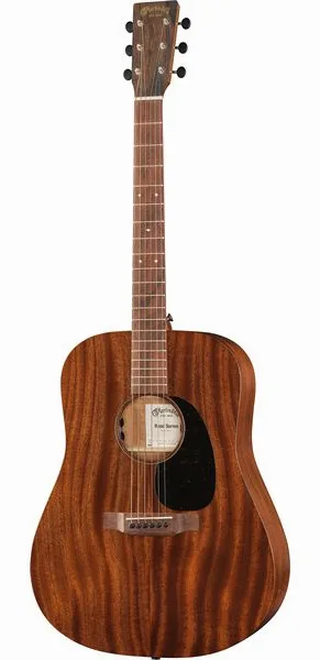 Martin Guitar D-10E Retro Sapele vooraanzicht
