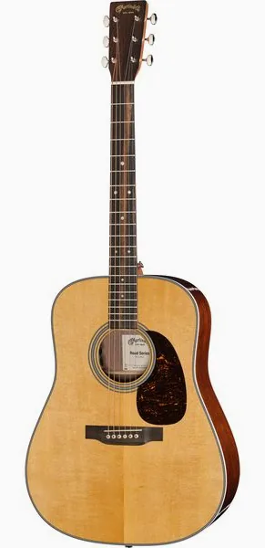 Martin Guitar D-13E Retro Walnut vooraanzicht