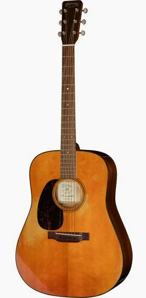 Martin Guitar D-18 1955 CFM IV 70th LH vooraanzicht