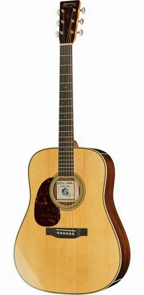 Martin Guitar D-28 Billy Strings LH vooraanzicht
