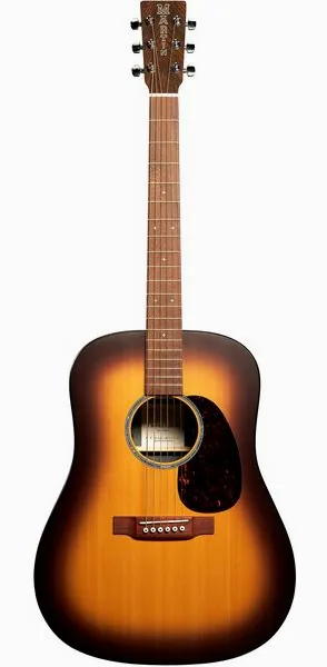 Martin Guitar D-X2E Brazilian Burst Special vooraanzicht