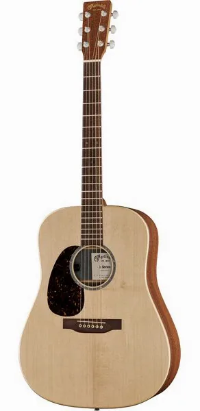 Martin Guitar D-X2E Mahogany LH vooraanzicht