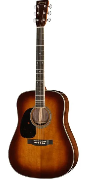 Martin Guitar D35 Ambertone LH vooraanzicht