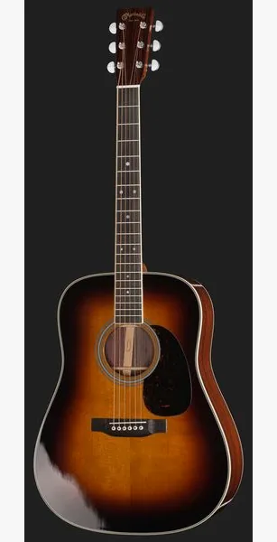 Martin Guitar D35 Sunburst detail 2