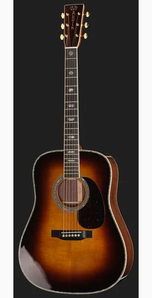 Martin Guitar D41 Sunburst detail 2