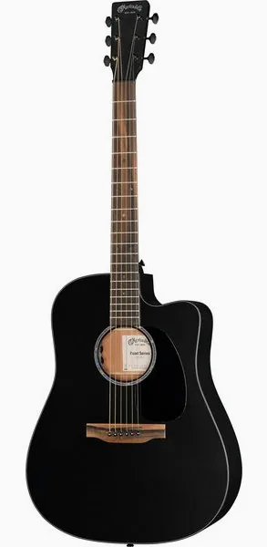 Martin Guitar DC-10E Modern BLK vooraanzicht