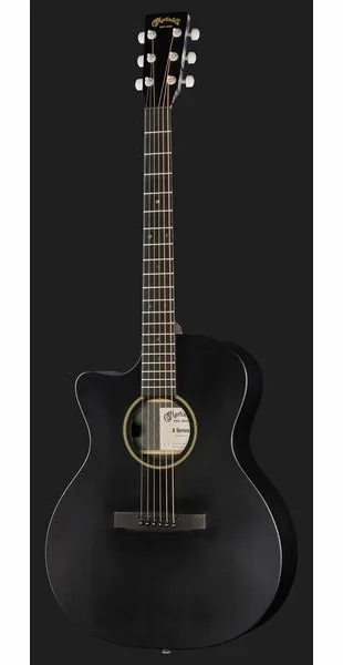 Martin Guitar GPC-X1E Black LH detail 2