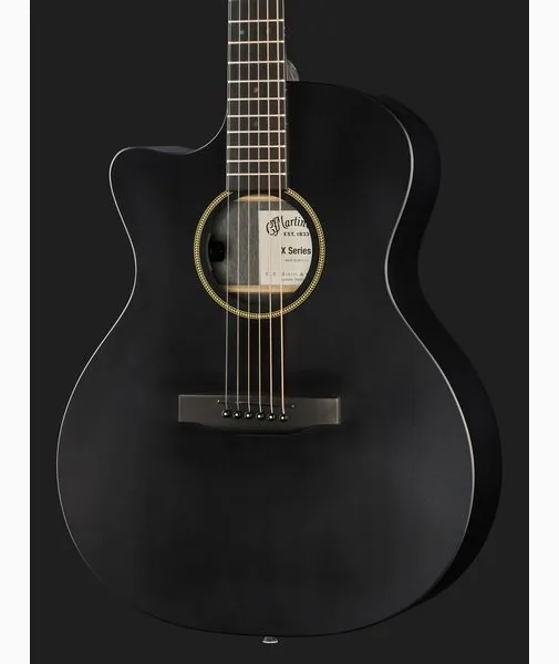 Martin Guitar GPC-X1E Black LH detail 4