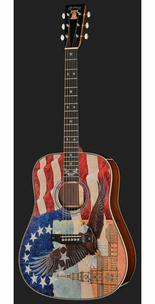 Martin Guitar HD-28 Semiquincentennial detail 2