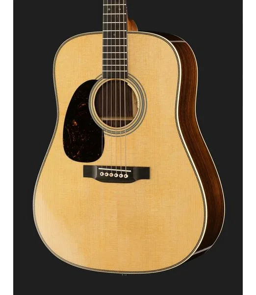 Martin Guitar HD28E LRB LH detail 4
