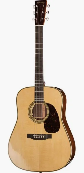 Martin Guitar HD28E LRB vooraanzicht