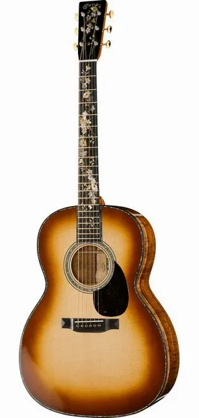 Martin Guitar O'ahu K-42 Hibiscus vooraanzicht