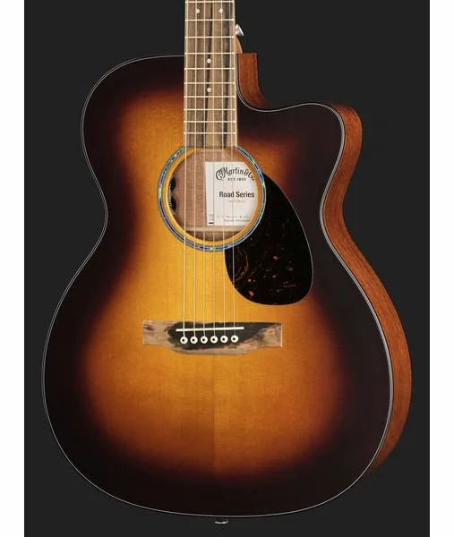 Martin Guitar OMC-10E Modern 1935 Sunburst detail 4