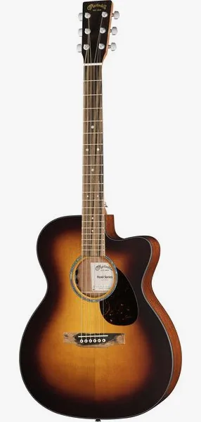 Martin Guitar OMC-10E Modern 1935 Sunburst vooraanzicht