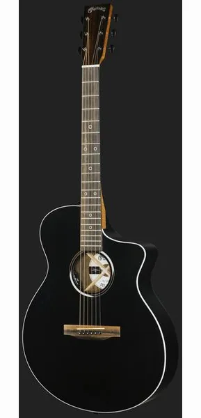 Martin Guitar SC-13 all Satin Black BR detail 2