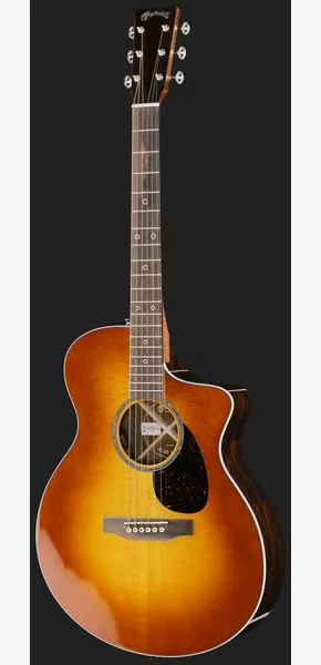 Martin Guitar SC-13E MOD Ziricote Burst Sp detail 2