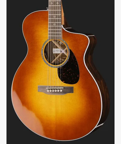 Martin Guitar SC-13E MOD Ziricote Burst Sp detail 4