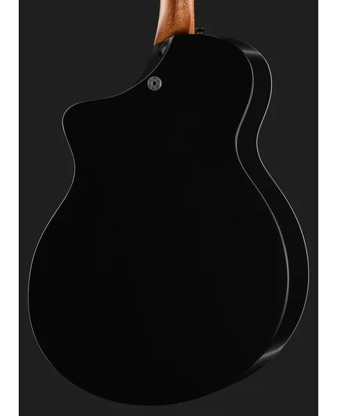 Martin Guitar SCE all Satin Black BS detail 5