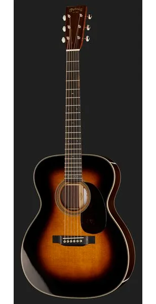 Martin Guitar 000-28EC Sunburst detail 2
