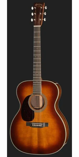 Martin Guitar 00028 Ambertone LH detail 2