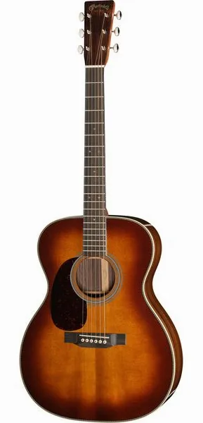 Martin Guitar 00028 Ambertone LH vooraanzicht