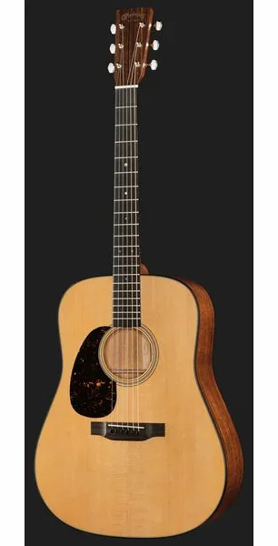 Martin Guitar D-18 Satin LH detail 2