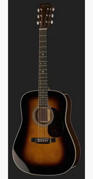 Martin Guitar D-28 Sunburst detail 2