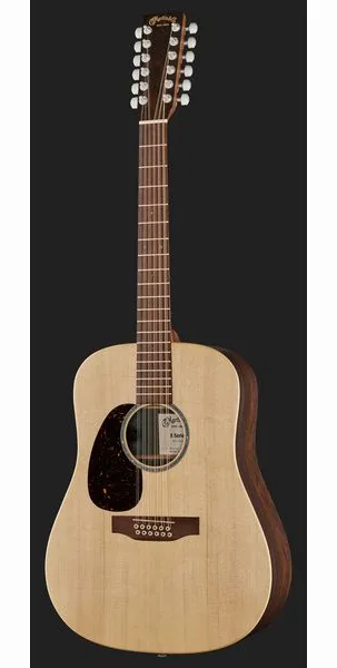 Martin Guitar D-X2E 12-String Rosewood LH detail 2