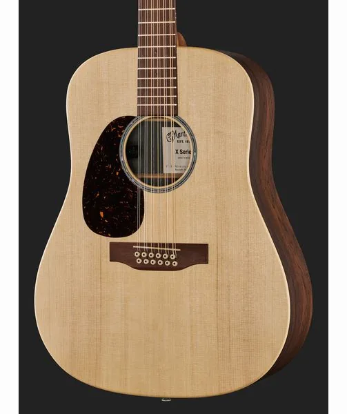 Martin Guitar D-X2E 12-String Rosewood LH detail 4