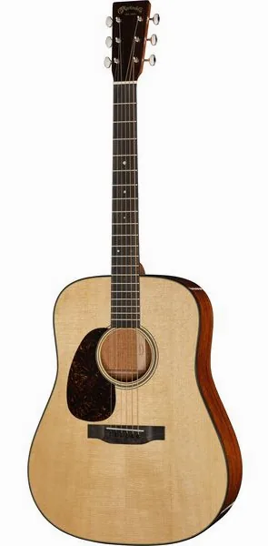 Martin Guitar D18 LH vooraanzicht