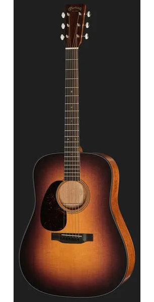 Martin Guitar D18 Satin 1935 Burst LH detail 2