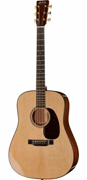 Martin Guitar D-18E Modern Deluxe vooraanzicht