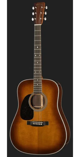 Martin Guitar D28 Ambertone LH detail 2