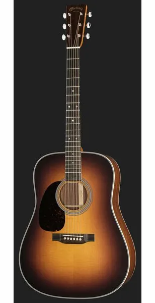 Martin Guitar D28 Satin 1935 Burst LH detail 2