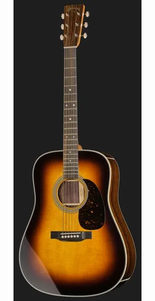 Martin Guitar D28 Sunburst detail 2