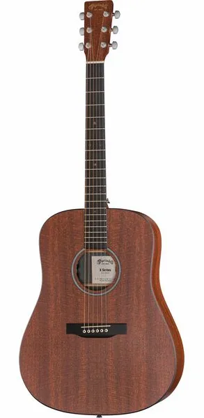 Martin Guitar DX1E Mahogany vooraanzicht