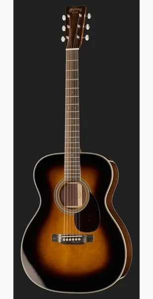 Martin Guitar OM-28 Sunburst detail 2