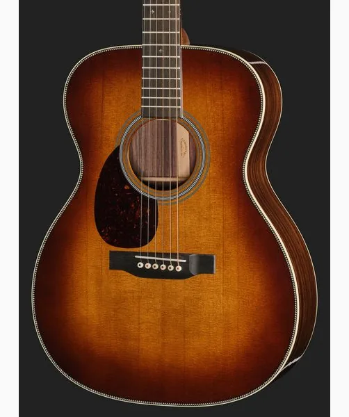 Martin Guitar OM28 Ambertone LH detail 4
