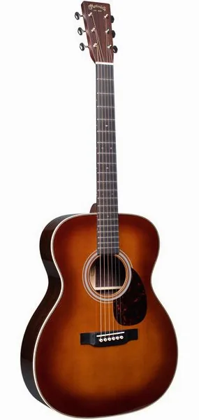 Martin Guitar OM28 Ambertone vooraanzicht
