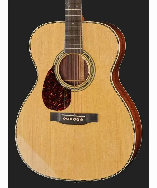 Martin Guitar OM28E LRB LH detail 4